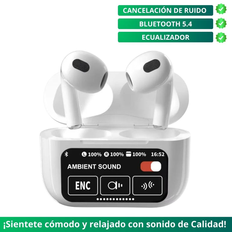 AIRPODS CON PANTALLA 4  GENERACIÓN