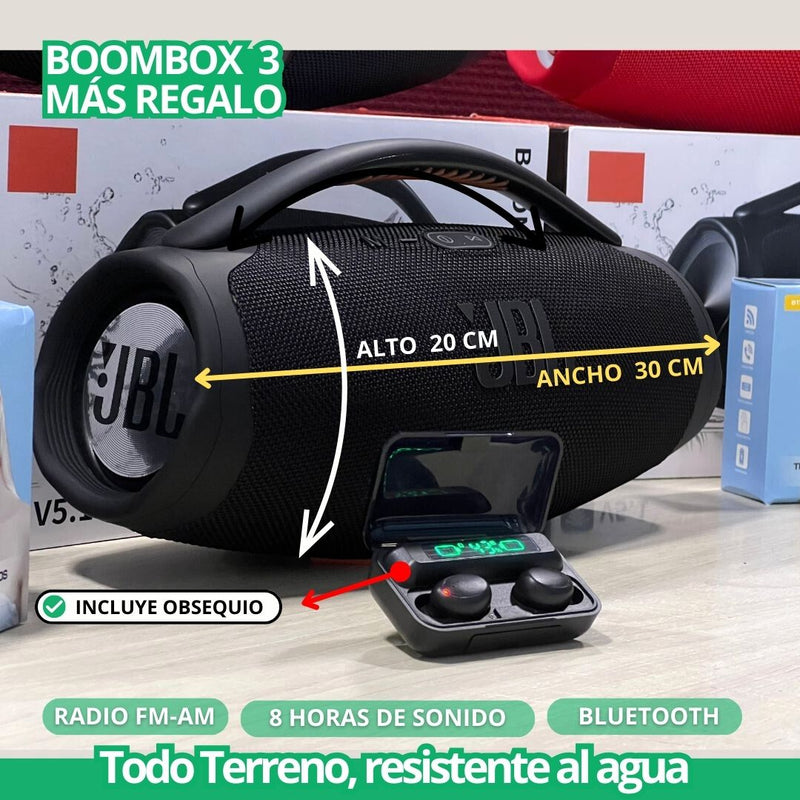 BLAFE BOOMBOX 3+OBSEQUIO AUDIFONOS
