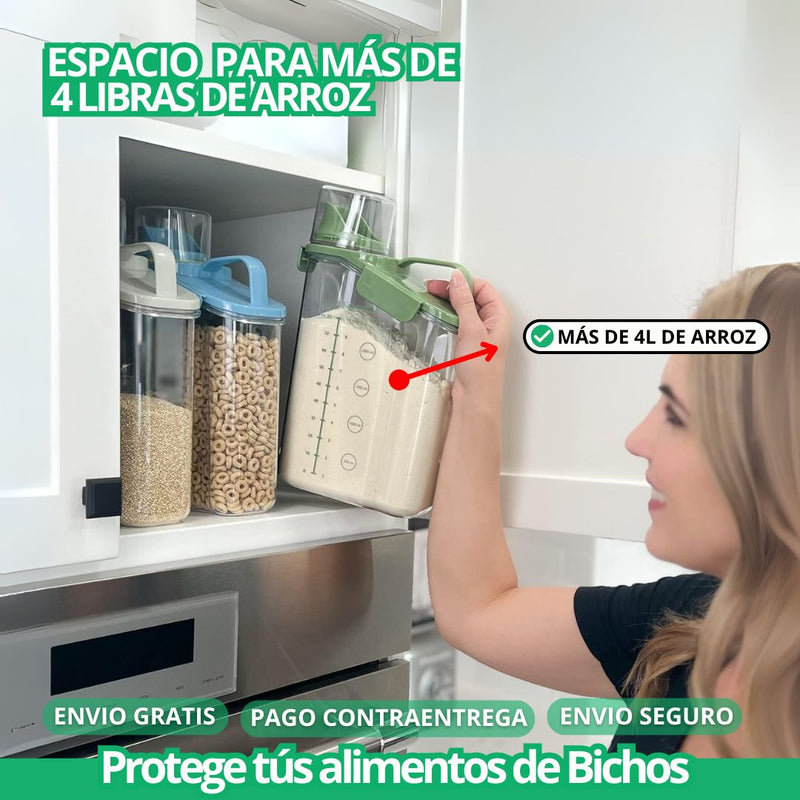 OFERTA X 3 CONTENEDORES HÉRMETICOS