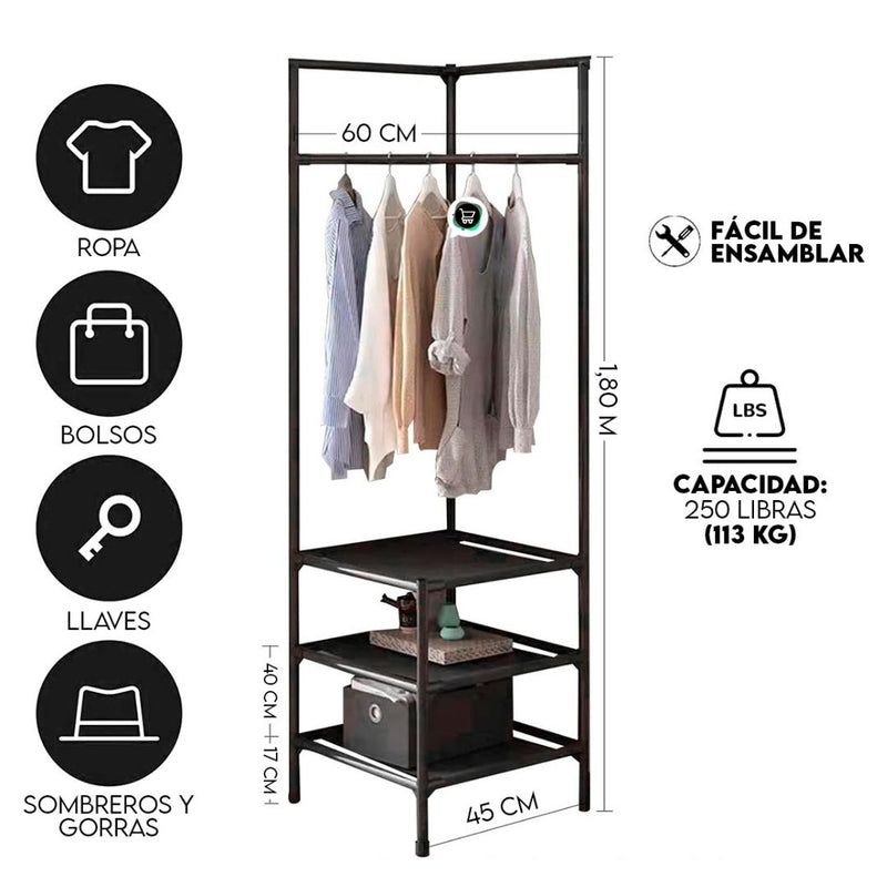 ORGANIZADOR ESQUINERO 3 NIVELES AY-2037